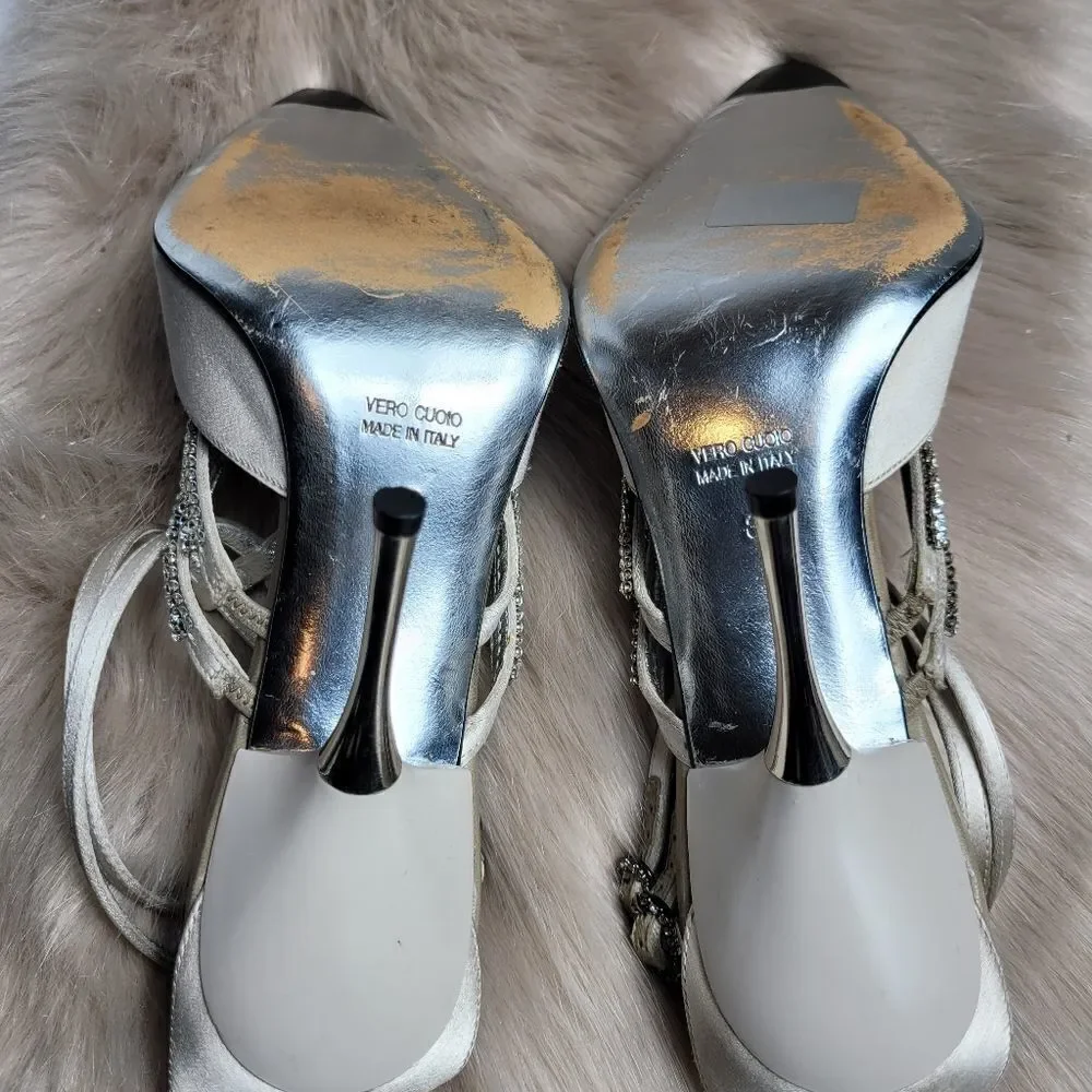 George Mang high ankle strap Womens heels  Shoes